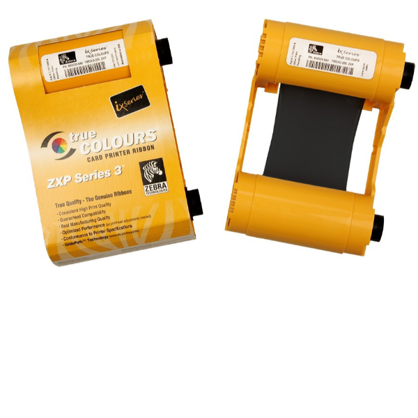 Zebra RIBBON CARD MONOCROMO NERO 1000 ST.